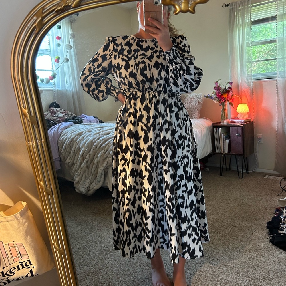Black & White Dress